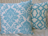 Premier Prints Pillow Cover - Pillow Cover - Coastal Blue and white - accent pillow cover - Julie Butler Creations