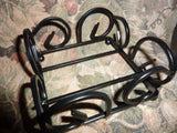 Curved iron coaster rack - Coaster Stand - Coaster holders - Coasters - Julie Butler Creations