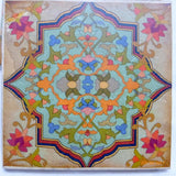 Travertine Coasters - Stone Coasters - Decorative tile coasters - Moroccan Tile - coasters - Julie Butler Creations