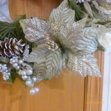 Christmas Wreaths - Platinum Wreath - Christmas Decorations - Julie Butler Creations